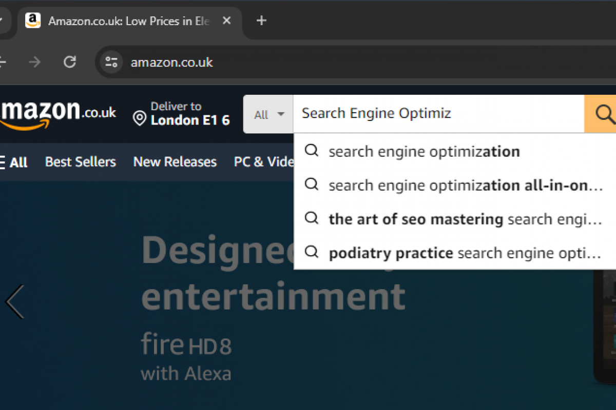 SEO on Amazon